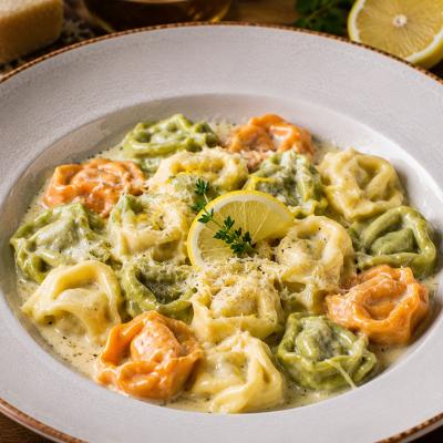ÜÇ PEYNİRLİ  LEMON TORTELLİNİ