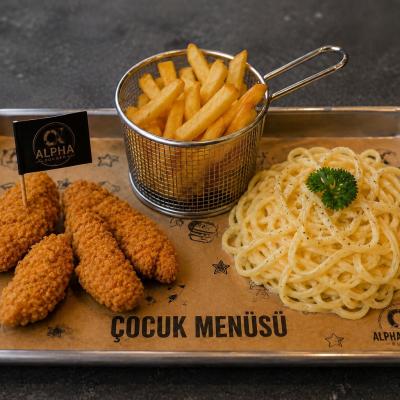 Çocuk-Tavuk Menü