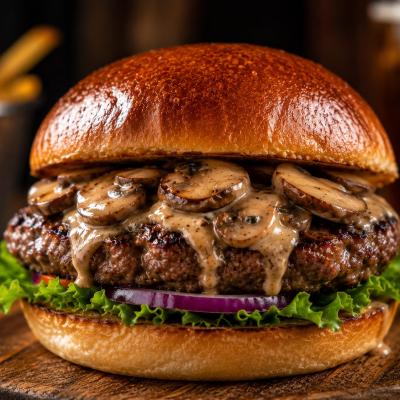 MUSHROOM BURGER